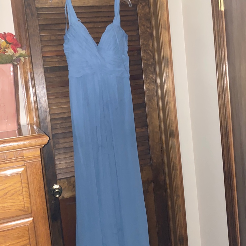 Dusty Blue Wedding Dress